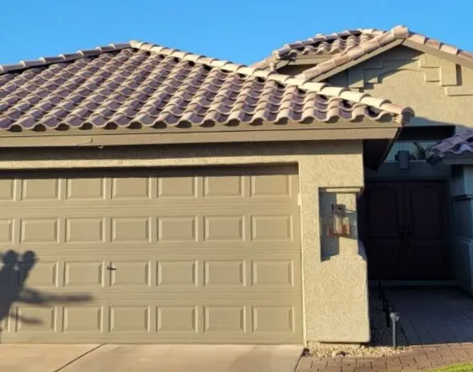 Residential roofing after